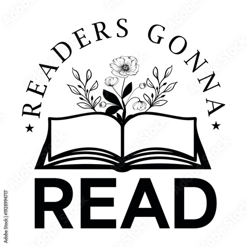 Wallpaper Mural Reading Quotes Design, Book Lover text Design, Book Lover Illustration, Reading book Graphics Torontodigital.ca