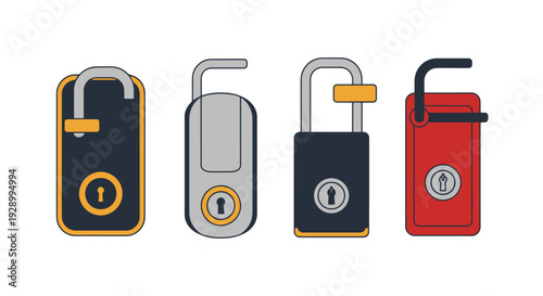 Digital Door Lock soft tone design