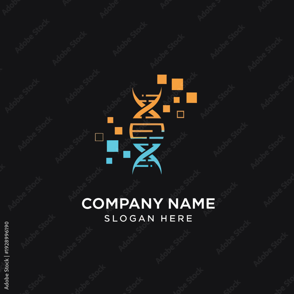 Obraz premium Modern Company Logo Design Template Elements.