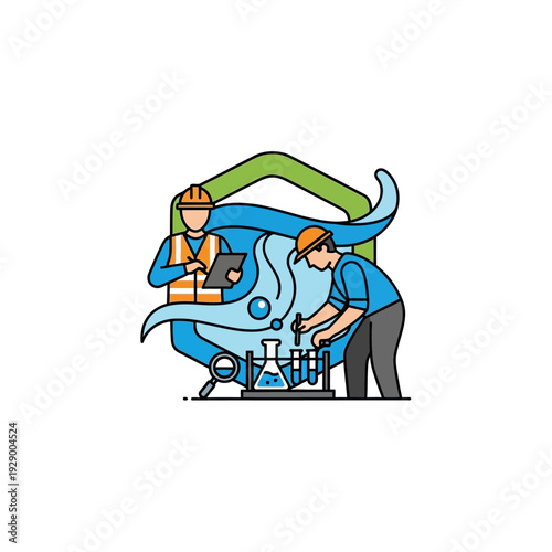 Engineers Working on Industrial Equipment Design.