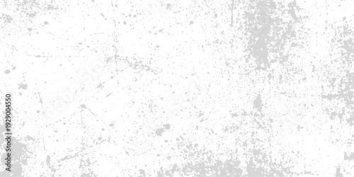 A rough white concrete wall texture features a grungy gray surface with a vintage stone pattern and old paint design for a blank marble backdrop