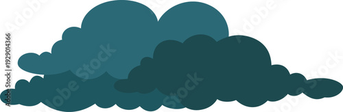 Dark Storm Cloud Illustration