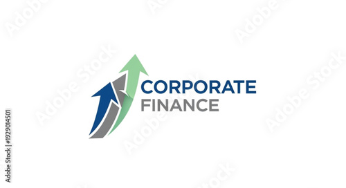 Free Download Corporate Finance Logo Design with Upward Arrows Representing Growth and Success. - GFXLoad