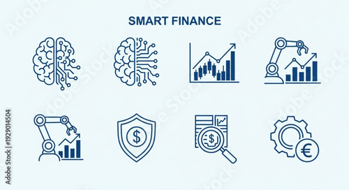 Smart Finance and Technology - Digital Brains and Financial Growth.