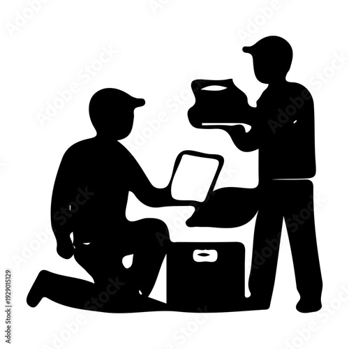 Delivery and Setup Icon