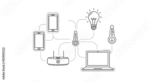 Smart home technology control system devices.