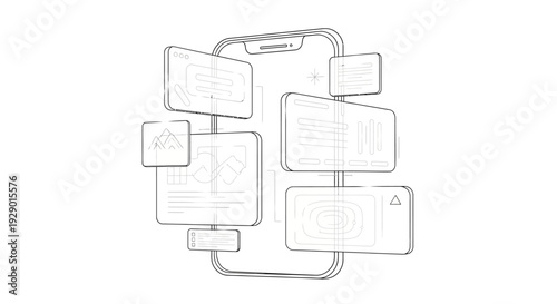 Computer hardware circuit board components.