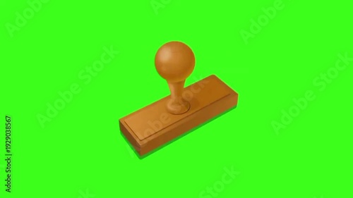 Sold out red rubber stamp text on green screen background for retail and ecommerce business videos