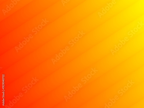 Abstract 3d liquid tube warm orange gradient background, modern retro geometric flowing lines design
