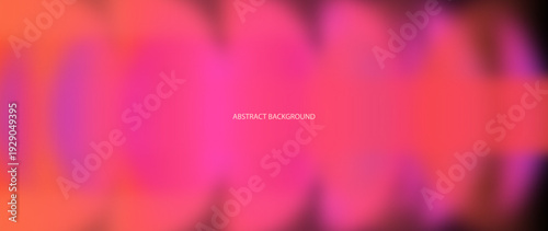 Pink abstract background with round objects overlapping each other to form a beautiful pattern. Vector template for digital lux business banner, contemporary formal invitation, luxury voucher