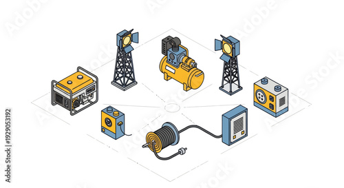 Industrial machinery equipment components and parts.