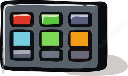 Remote Control Device Illustration 1.