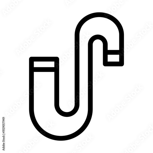 shofar line icon