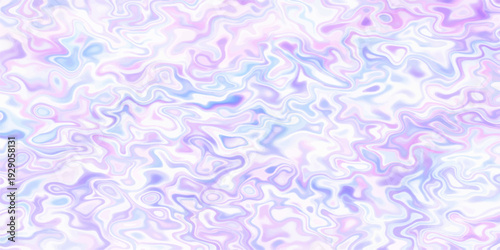 Abstract seamless floral pattern featuring pink flowers and purple waves for a vector textile wallpaper design or decorative fabric backdrop tile