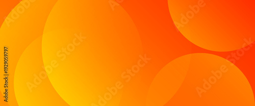 Minimal geometric background. Orange elements with fluid gradient. Dynamic shapes composition. vibrant orange and red abstract background featuring soft, overlapping organic circles. eps 10