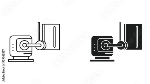 Secure online transaction with computer and server connection