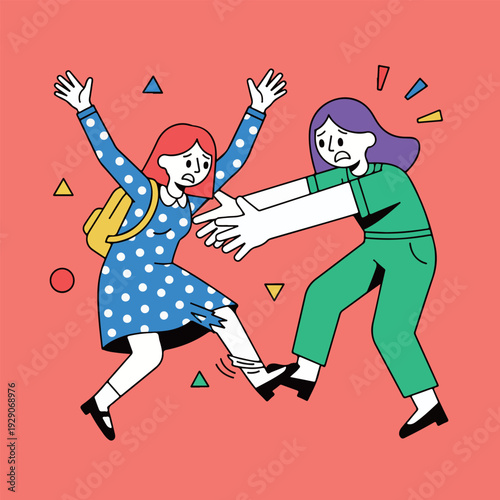 School Bullying Illustration