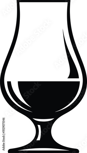 Vintage Whiskey and Distillation Icon Set