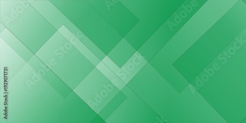 Abstract Green Gradient with Overlapping Diamond Shapes – Modern Geometric Pattern Vector