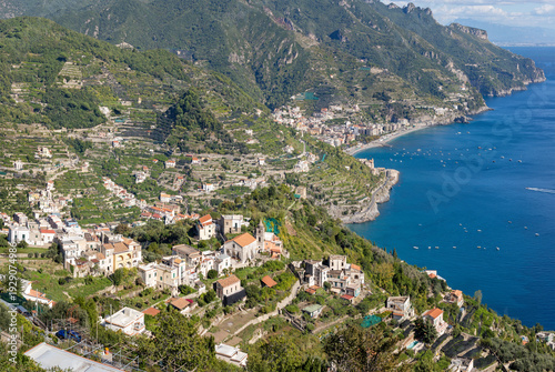 Minori - Amalfi coast - The outlook from Ravello to Minori.