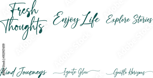 Inspirational Quotes Typography Design