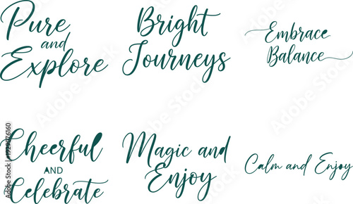 Inspirational Quotes Typography Collection