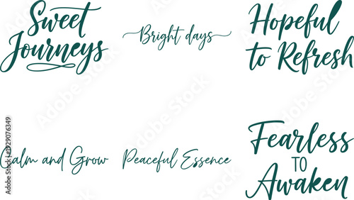 Inspirational Quotes Typography Collection