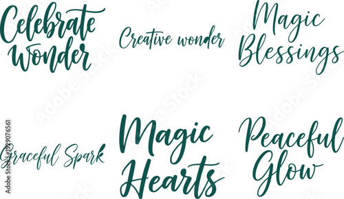 Inspirational Quotes Typography Collection