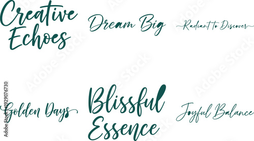 Inspirational Quotes Typography Design