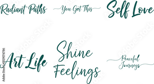 Inspirational Quotes Typography Collection