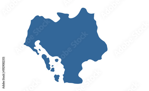 Ribe Denmark map showing highlighted location in Europe.