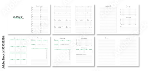 A master's notebook for recording clients. A diary for keeping track of client appointments with a beauty specialist, cosmetologist, eyebrow shaping specialist, eyelash extension specialist, or massag
