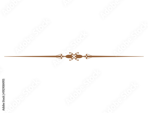brown decorative lines