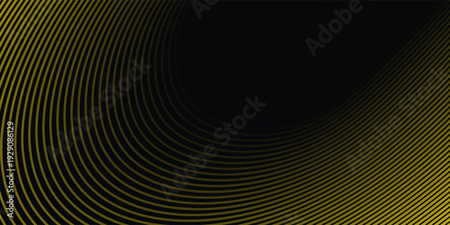 Black gold background vector wallapaper for backdrop, banner. vektor