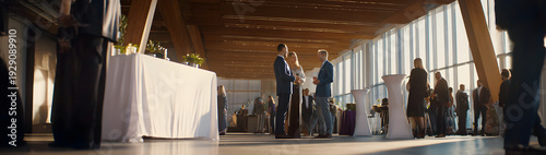 Wallpaper Mural The coordination of logistics for a charity gala is handled by a practical event planner who liaises with vendors and manages schedules. The venue is modern and clear, with high clarity and sharp focu Torontodigital.ca