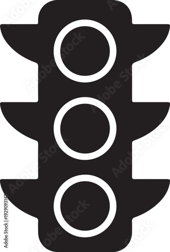 Traffic Light Icon Vector