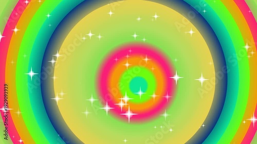 Creating a Vibrant Colorful Spiral Motion in a Dynamic Abstract Scene