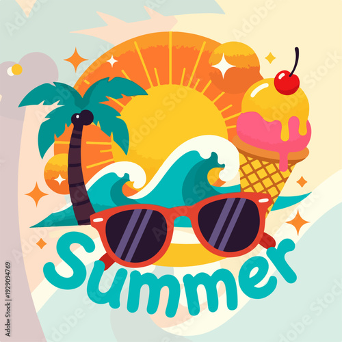Ocean Summer Logo