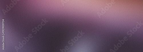 Vászonkép Abstract purple grainy background with soft pink gradients and textured noise ef