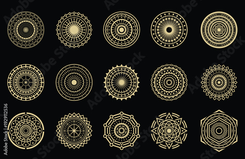 Dark Circle Mandala v1
