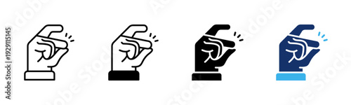 Snap icon sheet multiple style collection