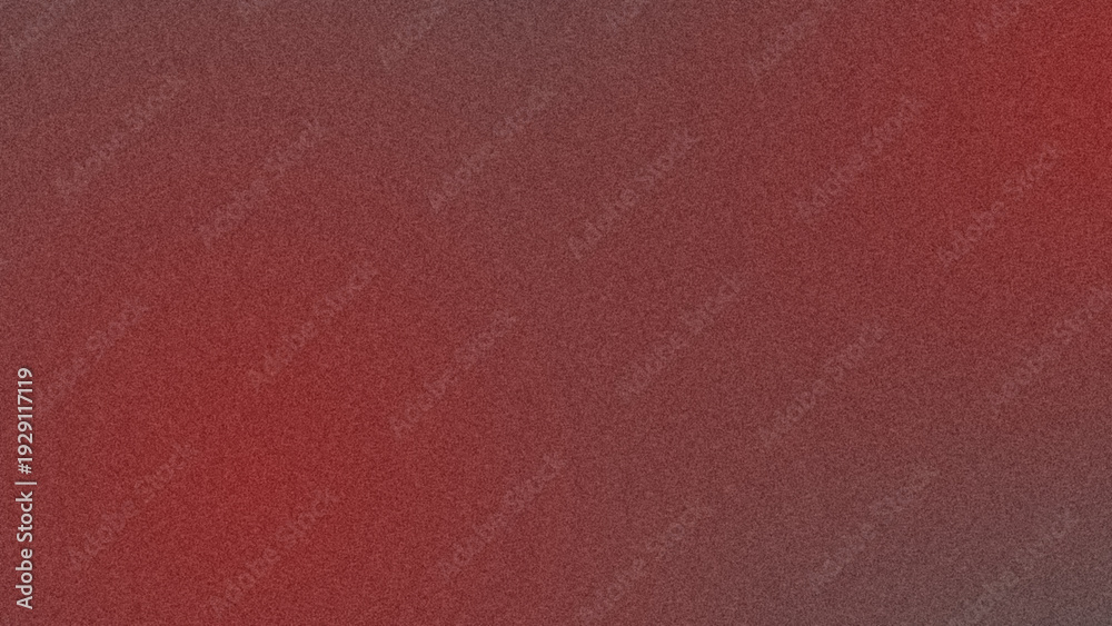 Fototapeta premium Dark Red Grainy Gradient Background with Minimalist Texture