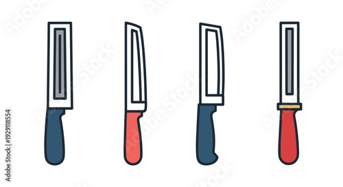 Fillet Knife Line modern smooth abstract