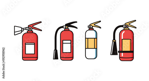 Fire Extinguisher creative soft tone