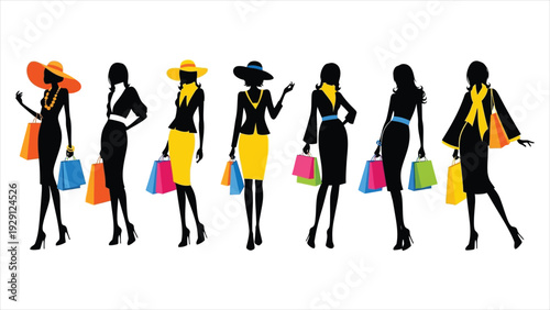 bags female silhouettes