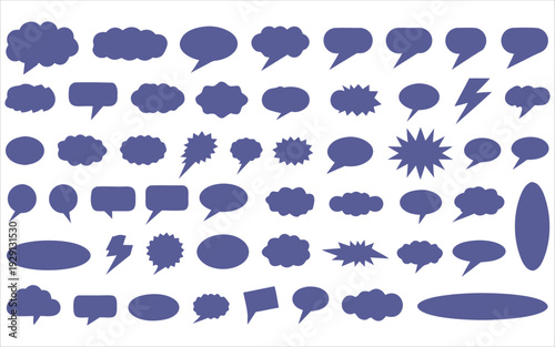 Comic Style Speech Bubble Pack