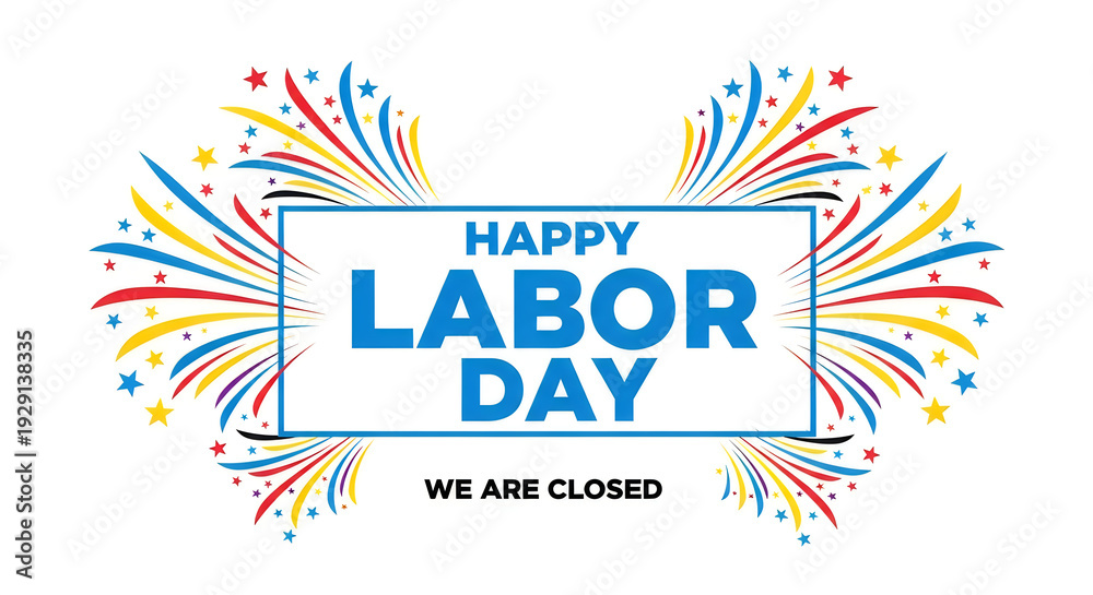 Obraz premium Happy labor day celebration honoring workers' contributions