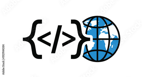 Coding symbols and globe