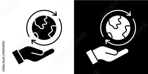 Corp Responsibility In Monochrome Glyph 