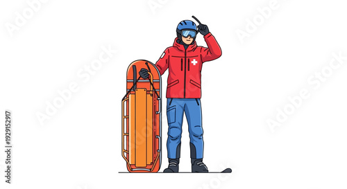 Man Standing with Luggage and Hand on Head.